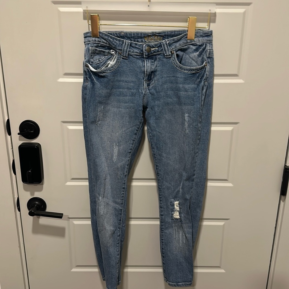 Red Rivet "Girls" Jeans Size 9